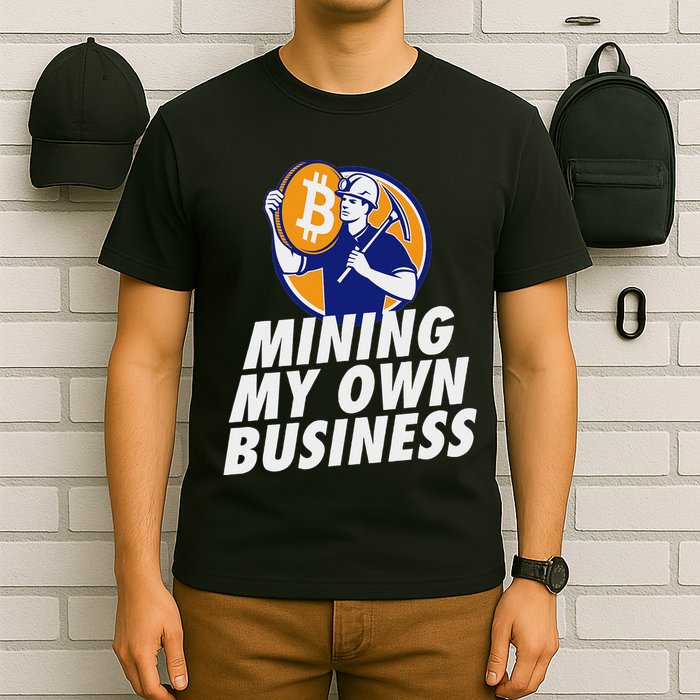 Mining My Own Business Bitcoin Miner T-Shirt