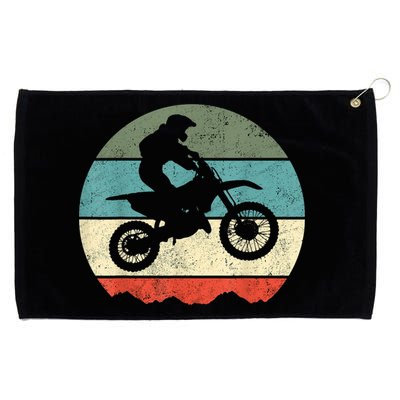 Motocross Grommeted Golf Towel