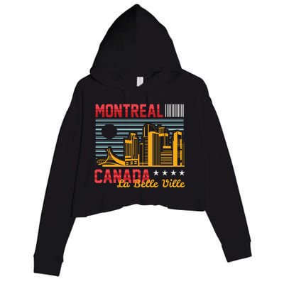 Montreal Crop Fleece Hoodie