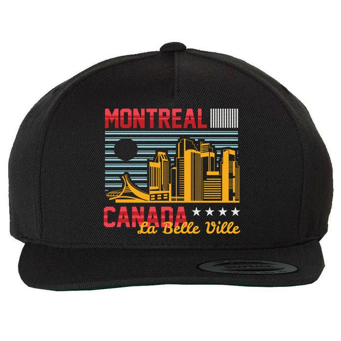 Montreal Wool Snapback Cap