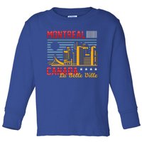 Montreal Toddler Long Sleeve Shirt