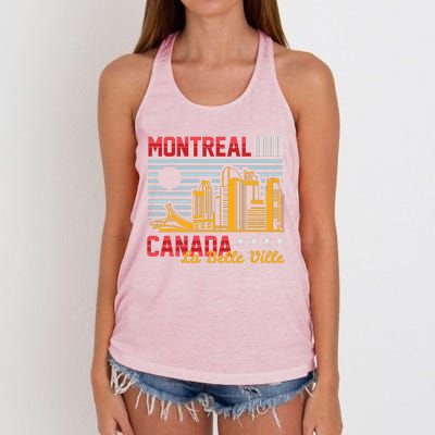 Montreal Women's Knotted Racerback Tank