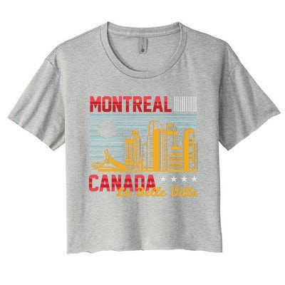 Montreal Women's Crop Top Tee