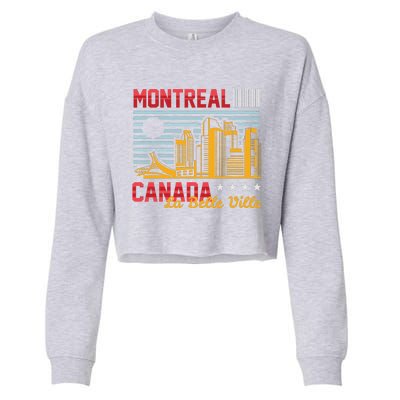 Montreal Cropped Pullover Crew