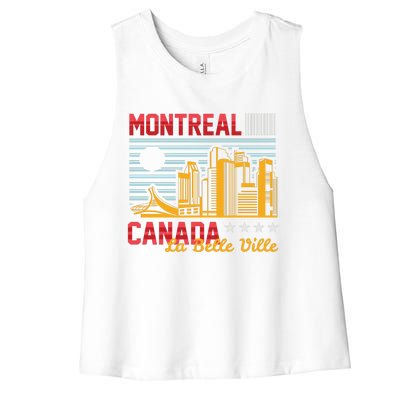 Montreal Women's Racerback Cropped Tank