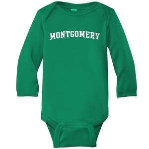 Montgomery Baby Long Sleeve Bodysuit