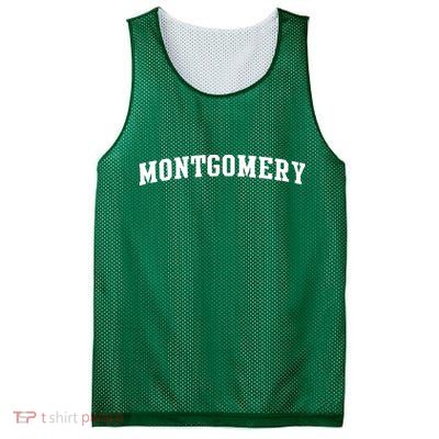 Montgomery Mesh Reversible Basketball Jersey Tank