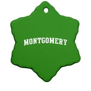 Montgomery Ceramic Star Ornament