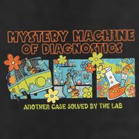 Mystery Machine Of Diagnostics Lab Week 2025 Med Lab Tech  Cool Comfort Performance Bucket Hat