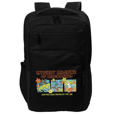 Mystery Machine Of Diagnostics Lab Week 2025 Med Lab Tech  Impact Tech Backpack