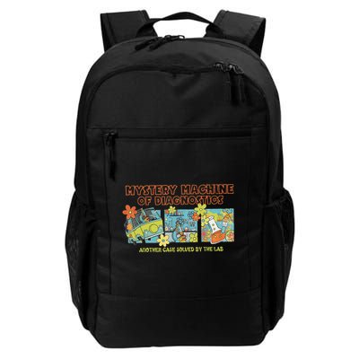 Mystery Machine Of Diagnostics Lab Week 2025 Med Lab Tech  Daily Commute Backpack