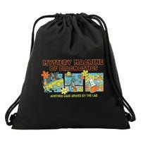 Mystery Machine Of Diagnostics Lab Week 2025 Med Lab Tech  Drawstring Bag