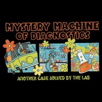 Mystery Machine Of Diagnostics Lab Week 2025 Med Lab Tech  Drawstring Bag