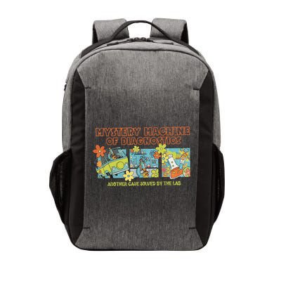 Mystery Machine Of Diagnostics Lab Week 2025 Med Lab Tech  Vector Backpack