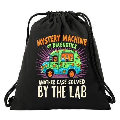 Mystery Machine Of Diagnostics Lab Week 2025 Drawstring Bag