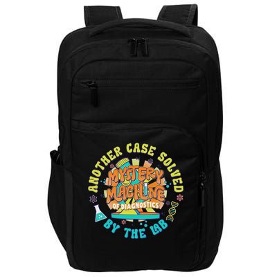 Mystery Machine Of Diagnostics Lab Week 2025 Med Lab Tech Impact Tech Backpack