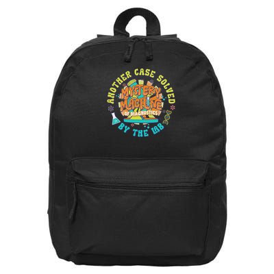 Mystery Machine Of Diagnostics Lab Week 2025 Med Lab Tech 16 in Basic Backpack