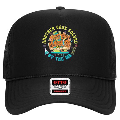 Mystery Machine Of Diagnostics Lab Week 2025 Med Lab Tech Trucker Hat