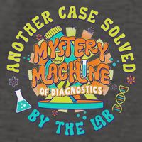 Mystery Machine Of Diagnostics Lab Week 2025 Med Lab Tech Vector Backpack