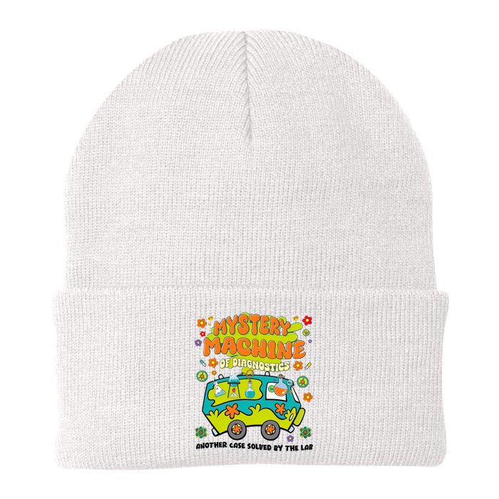 Mystery Machine Of Diagnostics Lab Week 2025 Med Lab Tech Knit Cap Winter Beanie