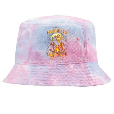 Making Memories One Campfire At A Time Bigfoot Camping Tie-Dyed Bucket Hat