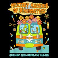  Mystery Machine Of Diagnostics Lab Tech Lab Week 2025  7-Panel Snapback Hat