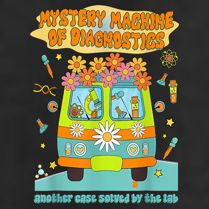  Mystery Machine Of Diagnostics Lab Tech Lab Week 2025  Knit Cap Winter Beanie