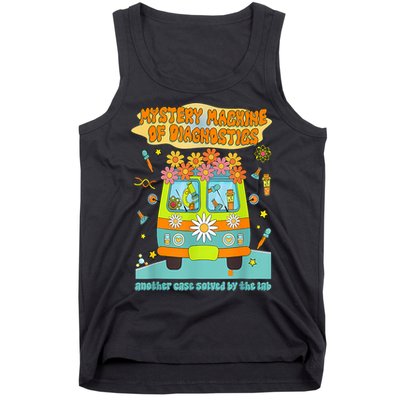  Mystery Machine Of Diagnostics Lab Tech Lab Week 2025  Tank Top