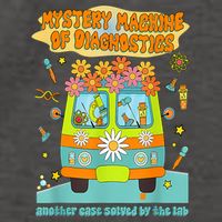  Mystery Machine Of Diagnostics Lab Tech Lab Week 2025  Vector Backpack