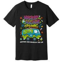 Mystery Machine Of Diagnostics Lab Week 2025 Med Lab Tech Premium T-Shirt