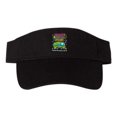 Mystery Machine Of Diagnostics Lab Week 2025 Med Lab Tech Valucap Bio-Washed Visor