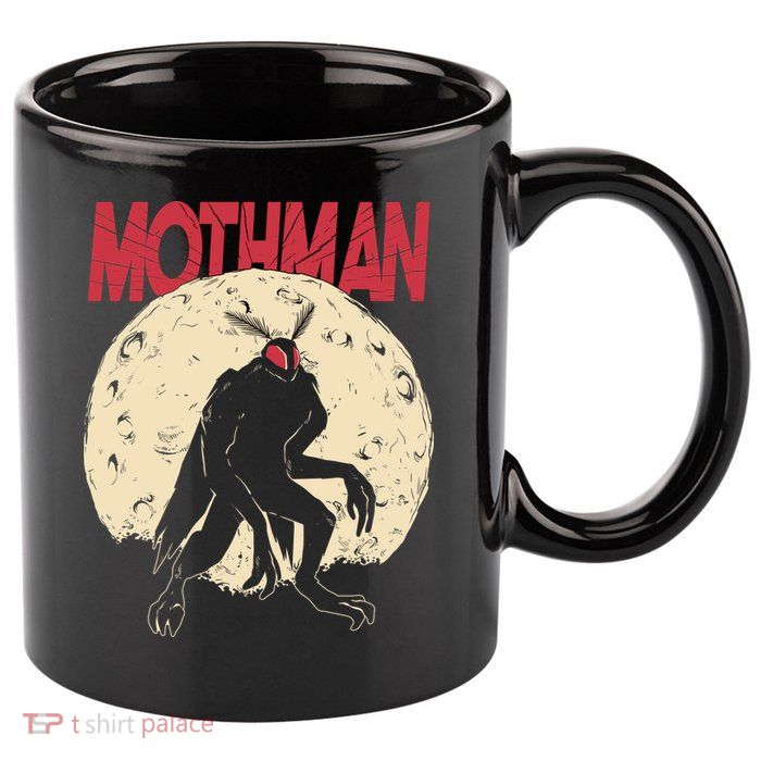 Mothman 11oz C Handle Ceramic Mug