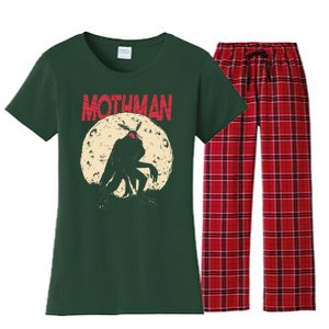 Mothman Women's Flannel Pajama Set