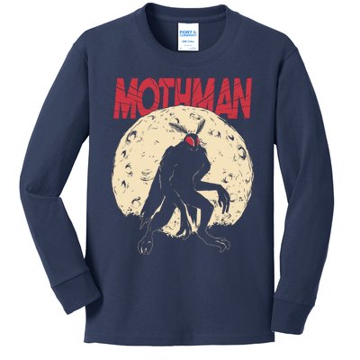 Mothman Kids Long Sleeve Shirt