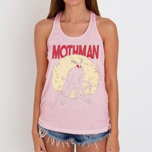 Mothman Women's Knotted Racerback Tank