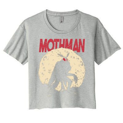 Mothman Women's Crop Top Tee