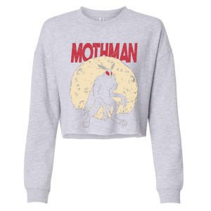 Mothman Cropped Pullover Crew