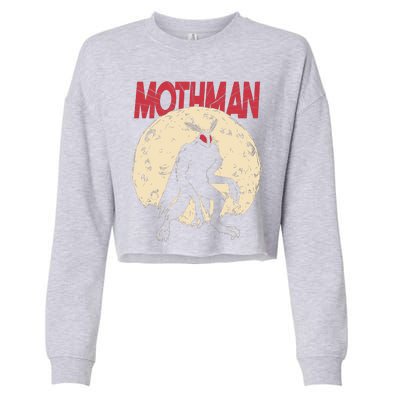 Mothman Cropped Pullover Crew