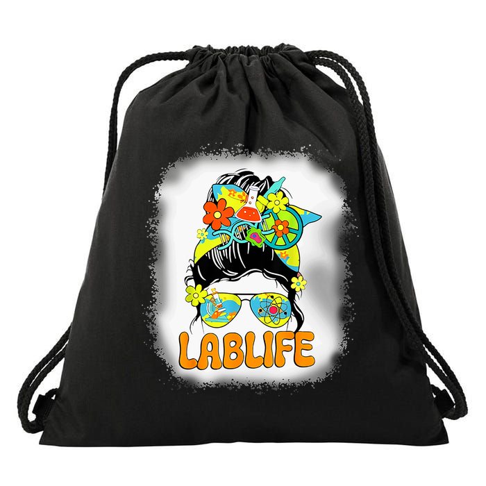 Mystery Machine Of Diagnostics Lab Week 2025 Messy Bun  Drawstring Bag