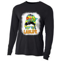 Mystery Machine Of Diagnostics Lab Week 2025 Messy Bun  Cooling Performance Long Sleeve Crew