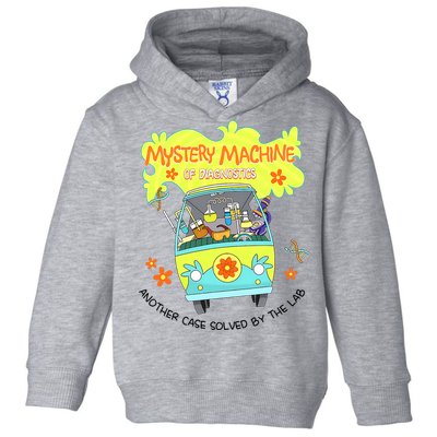 Mystery Machine Of Diagnostics Lab Tech Lab Week 2025  Toddler Hoodie