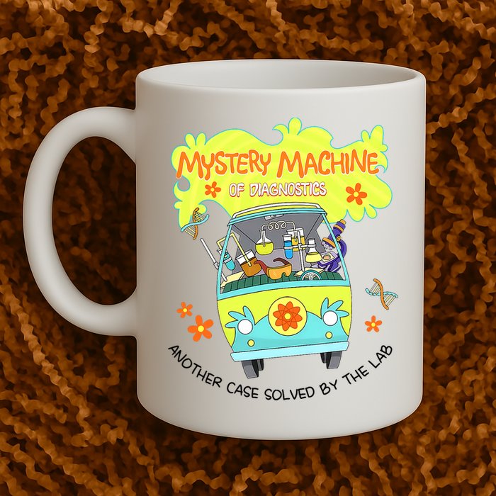 Mystery Machine Of Diagnostics Lab Tech Lab Week 2025  Coffee Mug