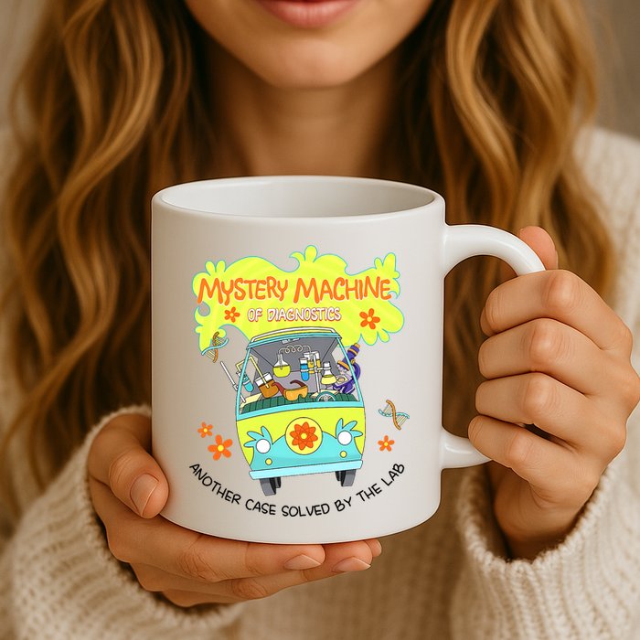 Mystery Machine Of Diagnostics Lab Tech Lab Week 2025  Coffee Mug