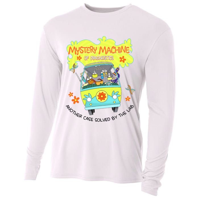 Mystery Machine Of Diagnostics Lab Tech Lab Week 2025  Cooling Performance Long Sleeve Crew