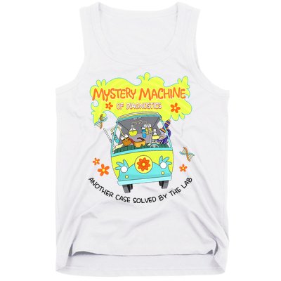 Mystery Machine Of Diagnostics Lab Tech Lab Week 2025  Tank Top