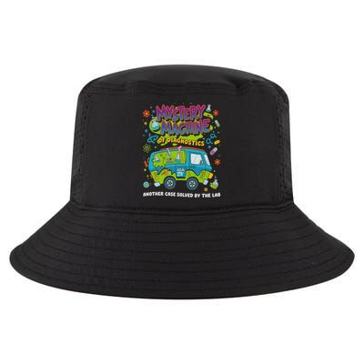 Mystery Machine Of Diagnostics Lab Week 2025 Med Lab Tech Cool Comfort Performance Bucket Hat