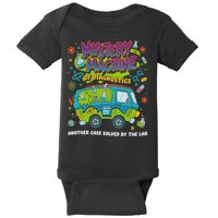 Mystery Machine Of Diagnostics Lab Week 2025 Med Lab Tech Baby Bodysuit