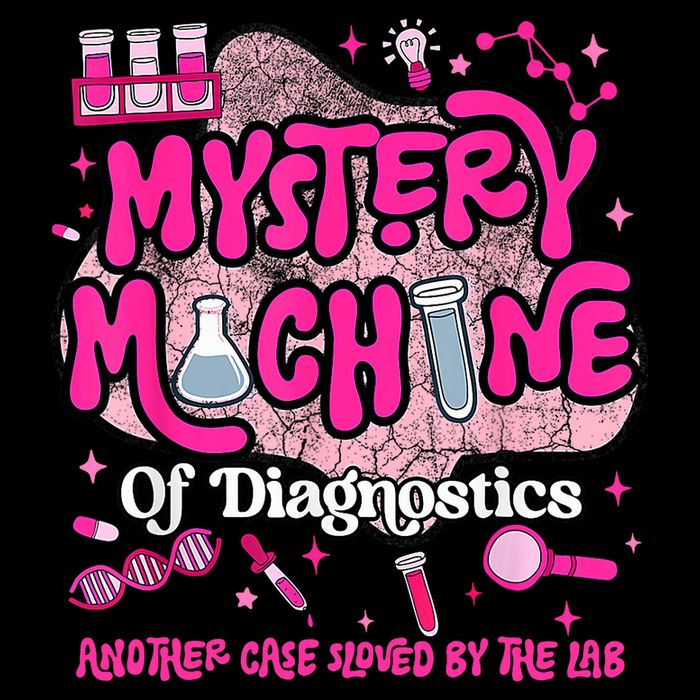 Mystery Machine Of Diagnostics Lab Week 2025 Med Lab Tech 16 in Basic Backpack