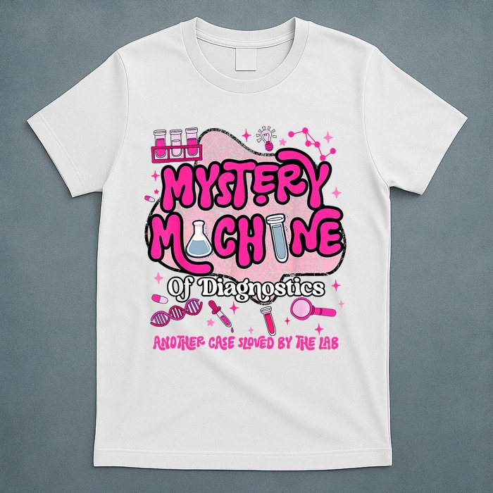 Mystery Machine Of Diagnostics Lab Week 2025 Med Lab Tech T-Shirt