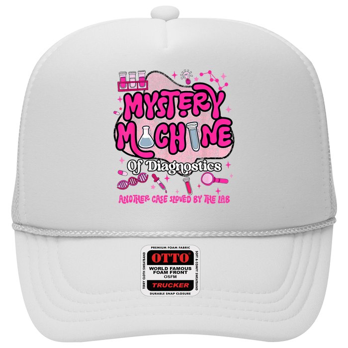 Mystery Machine Of Diagnostics Lab Week 2025 Med Lab Tech Trucker Hat